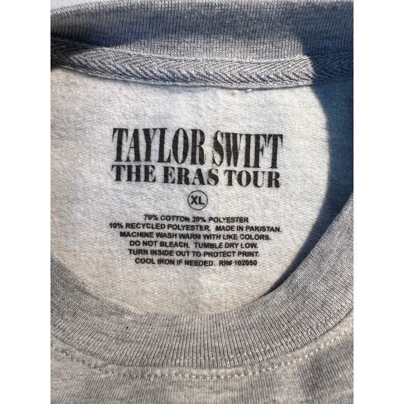 Taylor Swift Sweatshirt Eras Tour Concert Crewneck Pullover Swifty Festival Cozy - Picture 6 of 7